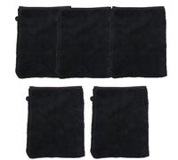 Rdxanc Paquete de 5 guantes de microfibra para limpieza facial, paños suaves para la cara, reutilizables, desmaquillantes, 21 x 15 cm
