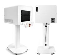 RDYMONKEY Soporte para impresora de cabina de fotos, de metal resistente, configuración para DNP DS620 RX1HS QW410 HiTi P525L, soporte profesional para impresora de fotos para bodas, fiestas y eventos