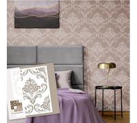 RE-COVERTILES - Plantillas para Pintar y Decorar | Flexible, Lavable y Reutilizable | para Paredes, Suelos y Muebles | 60x40 cm