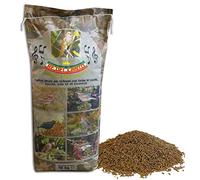 Re del Canto, Mantenimiento - 1 Paquete de 10kg - Pellets 1,5mm - Alimento para pájaros cantores: mirlos, zorzales, alirrojos, Camperos, pinzones, pinzones - Pienso, Bolsa de Papel