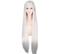 Re:Life In a Different World From Zero Emilia Long Wig Cosplay Costume Heat Resistant Synthetic Hair Women Cosplay Wigs
