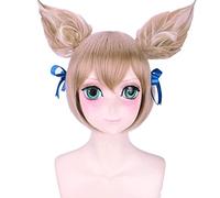 Re:Life In A Different World From Zero Short Cosplay Wig Kara Hajimeru Isekai Seikatsu Felix Argyle Anime Synthetic Hair +ears