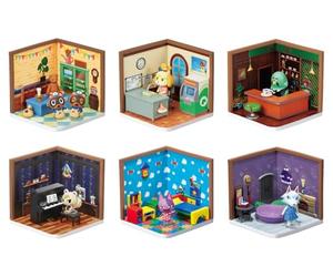 RE-MENT Animal Crossing Happy Room - 1 caja de PVC de 80 x 140 x 65 mm