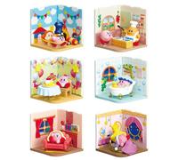 Re-Ment Kirby Wonder Room Blind Box - Includes 1 of 6 Collectible Mini Figurines - Fun and Versatile Decoration