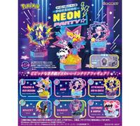 RE-MENT Pokémon Fiesta Neón Conjunto Completo De 6 Figuras JAPÓN OFICIAL