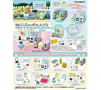Re-Ment San-X Sumikko Gurashi Train Nitteshutsushinko! Caja de producto, 8 tipos en total, 8 piezas, PVC