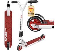 RE:SPORT Patinete de acrobacias Revo para niños y adultos con soporte, patinete profesional de 100 mm, ruedas de poliuretano y barra en Y, patinete de acrobacias, patinete ABEC 9, rodamientos de bolas