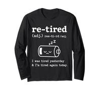 Re-Tired I Was Tired Yesterday & I'm Tired Again Today Funny Manga Larga