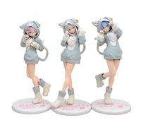 Re Zero - Figura de anime Rem Ram Emilia, figura de acción de PVC, modelo de estatua, juguetes, adornos de muñeca, decoración de regalo