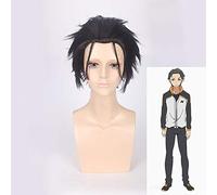 Re: Zero Kara Hajimeru Isekai Seikatsu Subaru Natsuki Cosplay Peluca + Chaqueta Abrigo + Pantalones Traje Subaru Natsuki Ropa Deportiva Disfraz Hombres Xxl Solo Peluca