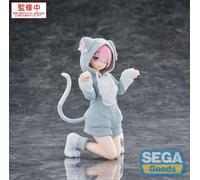 Re:zero Starting Life In Another World Yumemirize Pvc Statua Ram Mofumofu Pack 1