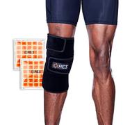 RE3 Paquete de compresión de hielo para rodilla, brazo y pierna, potente y eficaz envoltura de crioterapia de compresión en frío para dolor crónico, tendinitis, lesiones deportivas, hinchazón, 2