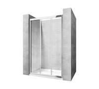 Rea Alex puerta de ducha 80 cm corredera cromo brillante/vidrio transparente REA-K0287