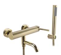 Rea Argon grifo de bañera y ducha a pared oro REA-B7805