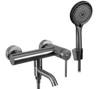 Rea Clif grifo de bañera y ducha a pared grafito REA-B4324