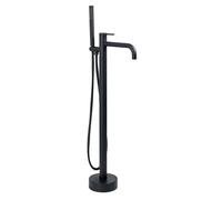 Rea Clif grifo de bañera y ducha en suelo negro REA-B7501