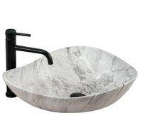 Rea Dora lavabo 51.5x40 cm sobre encimera REA-U5066