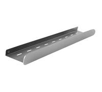Rea Estante de baño Sf03-600 60Cm Brushed Steel, Práctico y Elegante, para organizar Tus Esenciales de Aseo - 60X9X5CM
