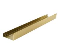 Rea Estante de baño Sf04-600-Bg Brushed Gold, Práctico y Elegante, para organizar Tus Esenciales de Aseo - 60X9X5CM