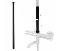 Rea Extensión para conjunto de bañera y ducha 60Cm Black, Solución fácil para mayor alcance y comodidad - 2,2X2,2X61,5CM