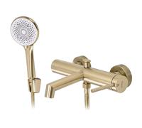 Rea Foss grifo de bañera y ducha a pared oro REA-B6890
