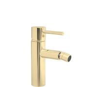 Rea GRIFO DE BIDET TESS L.GOLD Mezclador monomando de latón para WC WC Baño (Oro)