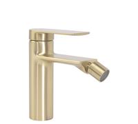 Rea Grifo monomando para bidé My1902-9Gg Storm Brushed Gold, Control preciso de temperatura y caudal - 16,5X4,5X14,5CM