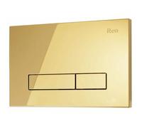 Rea HD botón de descarga para WC oro REA-E9560