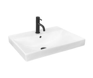 Rea lavabo 60x46 cm rectangular empotrado-sobre encimera blanco REA-U3326