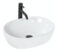 Rea LAVABO SOBRE ENCIMERA AMELIA 48 Lavabo de Baño 480 x 345 x 135 mm Cerámica (Blanco)