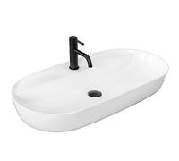 Rea LAVABO SOBRE ENCIMERA Aura 81 Lavabo de baño 810 x 410 x 140 mm Cerámica (blanco)