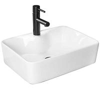 Rea Lavabo Sobre Encimera Kelly blanco 49x38 cm