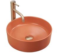 Rea Sami lavabo 36x36 cm circular sobre encimera REA-U4566