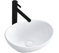 REA Lavabo Sobre Encimera Sofia Mini Lavabo Cerámica 27x34 cm Blanco