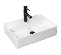 Rea LAVABO SOBRE ENCIMERA Valeria N Lavabo de baño 505 x 355 x 125 mm Cerámica (blanco)