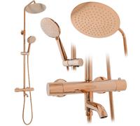 Rea Lungo conjunto bañera/ducha a pared con termostato || REA-P6606