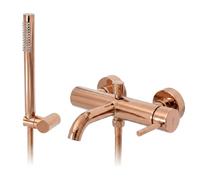 Rea Lungo grifo de bañera y ducha a pared cobre REA-B7987