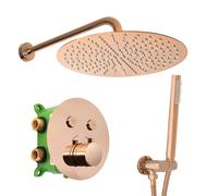 Rea Lungo-Miler conjunto de ducha empotrado con termostato || REA-P6613