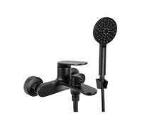 Rea Marco grifo de bañera y ducha a pared negro REA-B5941