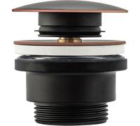 Rea Old Black tapón para lavabo negro REA-A5218