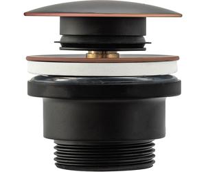 Rea Old Black tapón para lavabo negro REA-A5218