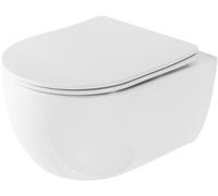 Rea Olivier taza de inodoro suspendido sin reborde blanco REA-C6509