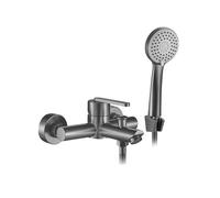 Rea Ontario grifo de bañera y ducha a pared grafito REA-B5515