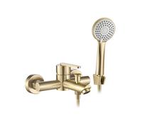 Rea Ontario grifo de bañera y ducha a pared oro REA-B5513