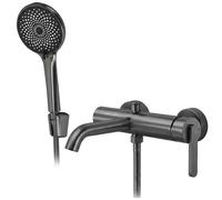 Rea Ontario Side grifo de bañera y ducha a pared grafito REA-B6546