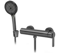 Rea Ontario Side grifo para ducha a pared grafito REA-B6551