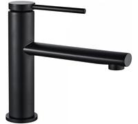 Rea Oval grifo para lavabo de pie negro REA-B6516