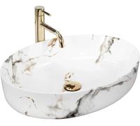 Rea Queen lavabo 55x41.5 cm oval sobre encimera REA-U1232