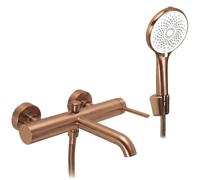 Rea Rivo grifo de bañera y ducha a pared cobre REA-B9339