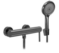 Rea Rivo grifo para ducha a pared grafito REA-B9329